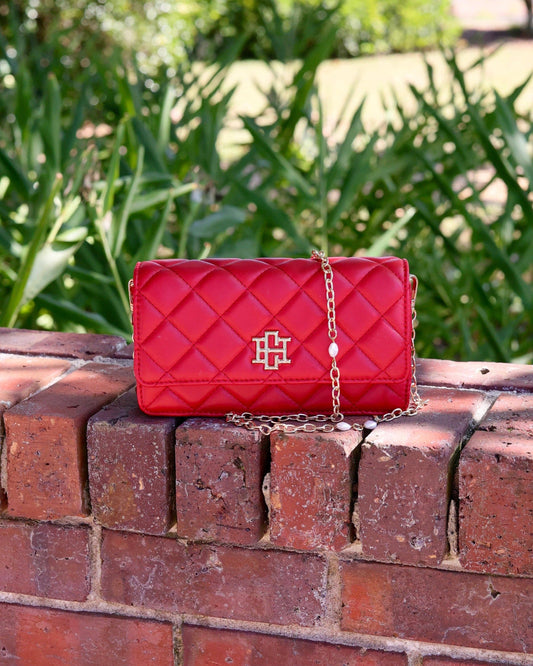 Brynleigh Clutch Crossbody Red SQ: Default