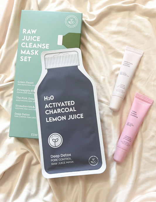 Raw Juice Cleanse Mask Set