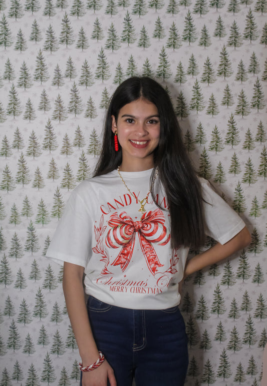 Candy Cane Lane Tee