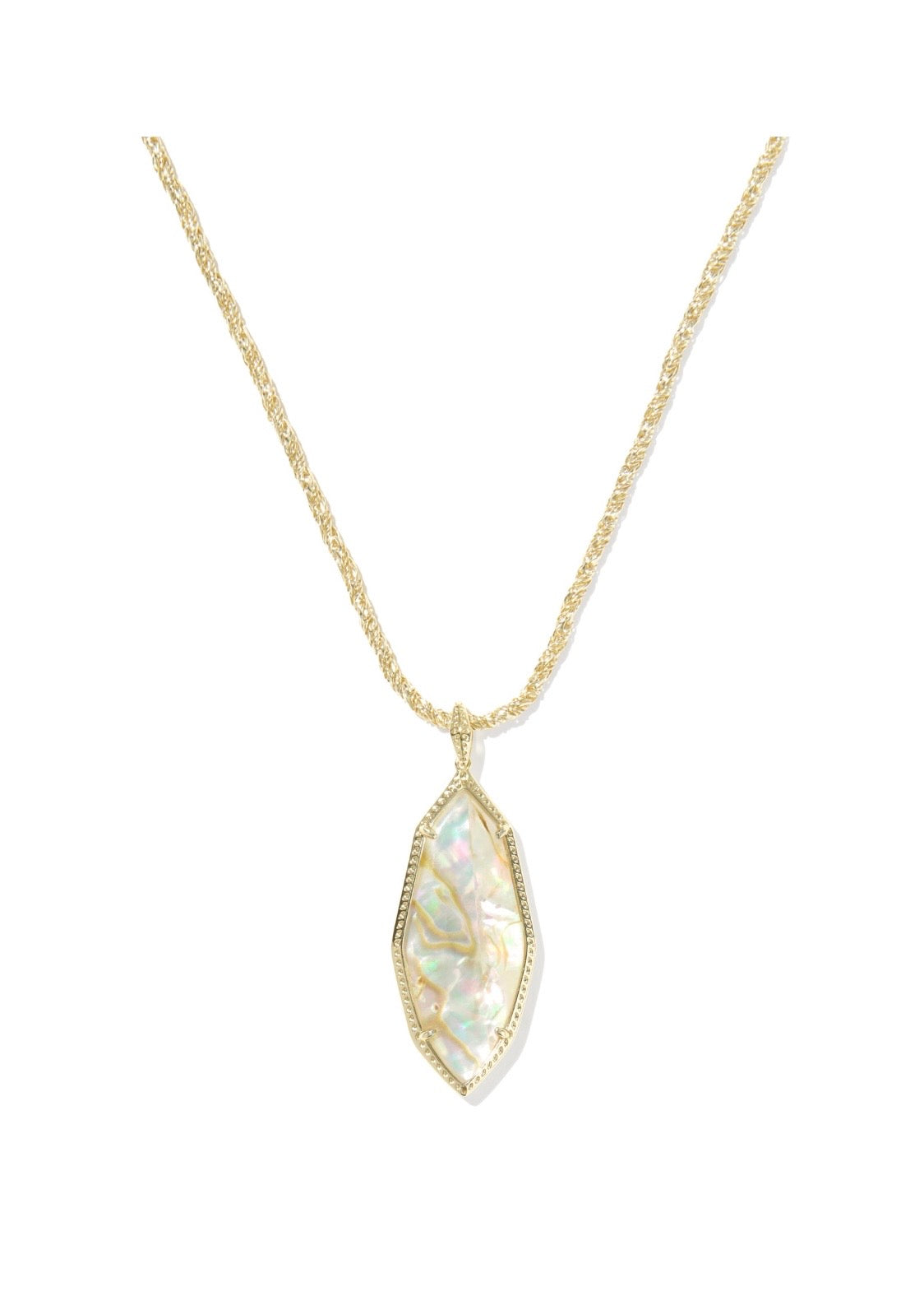 Ophelia large long pendant necklace