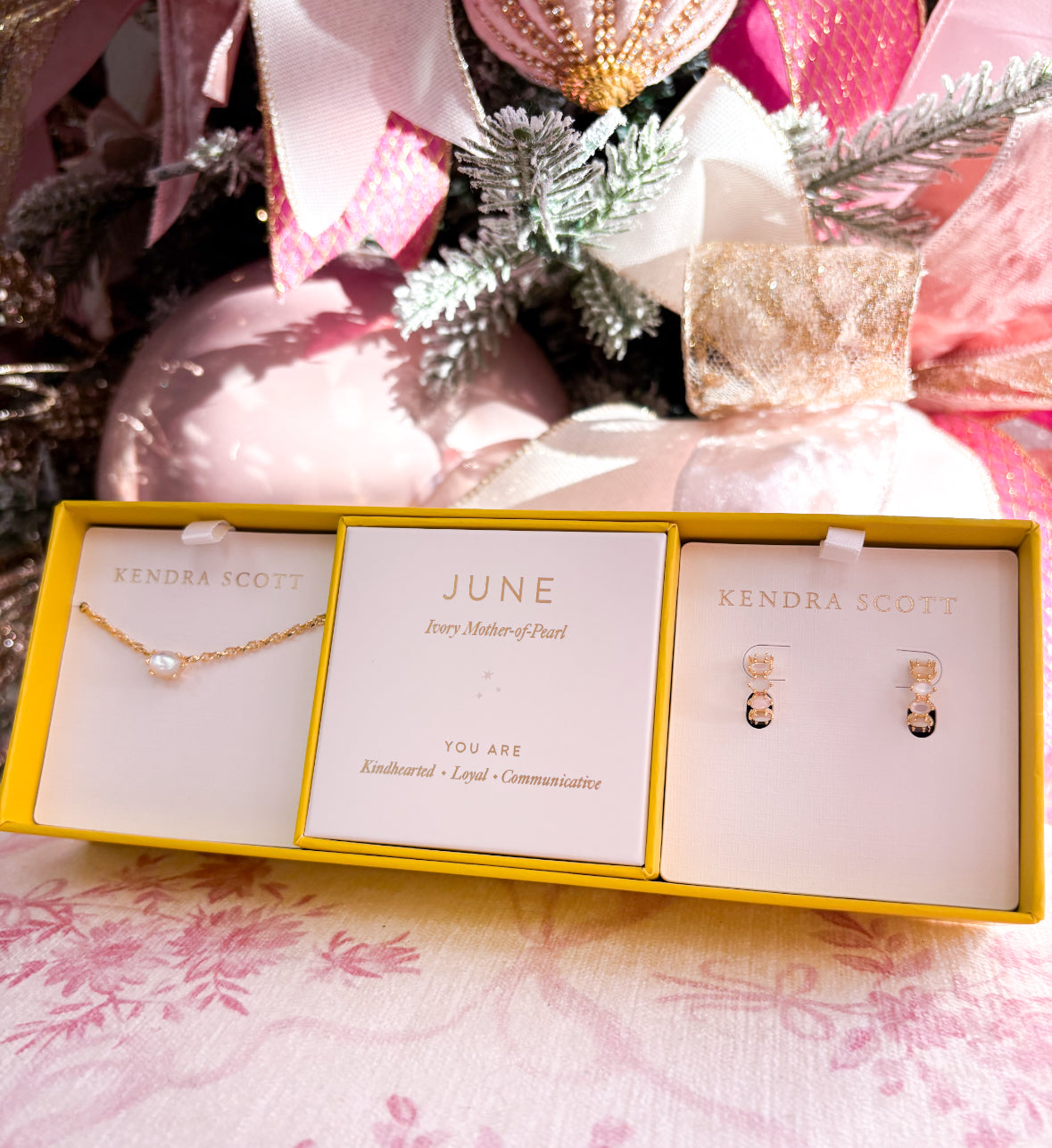 June Birthstone Cailin Gift Set