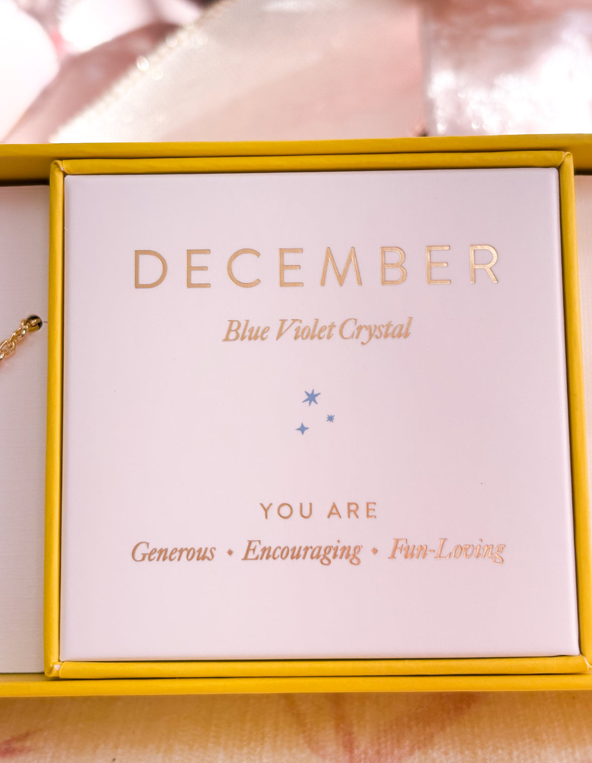 December Birthstone Cailin Gift Set