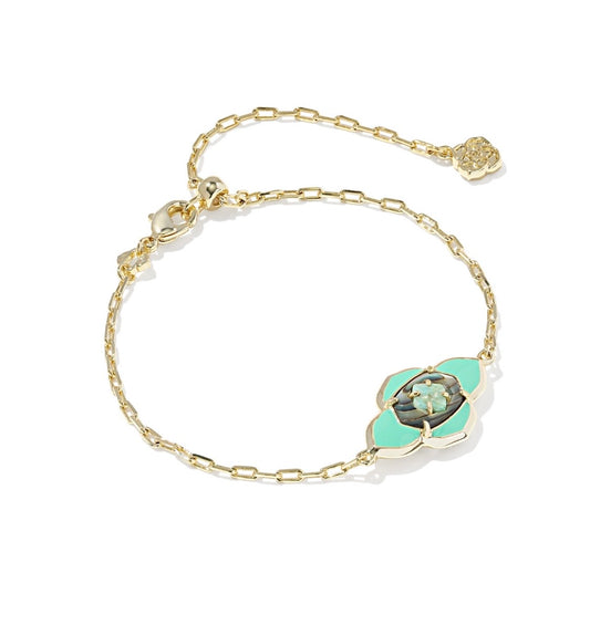 KS Abbie Medallion Delicate Chain Bracelet