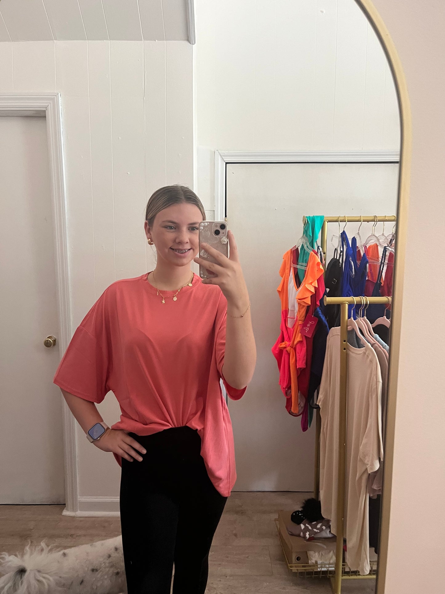 Peach Buttery T-Shirt