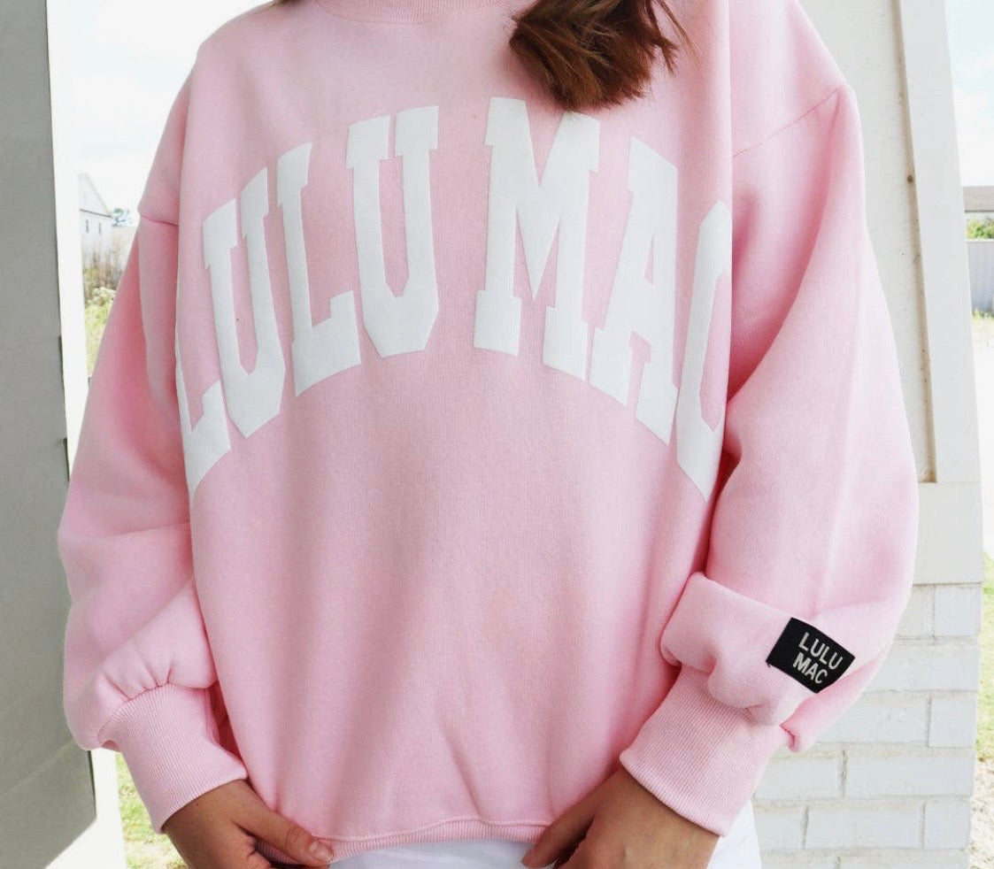Lulu Mac Pink/White