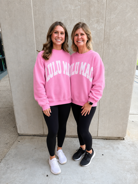 Pink/Light Pink Puff: Pink/Light Pink