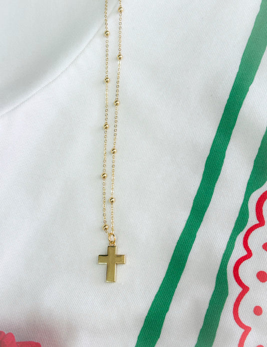 Pure Joy Necklace: Cross