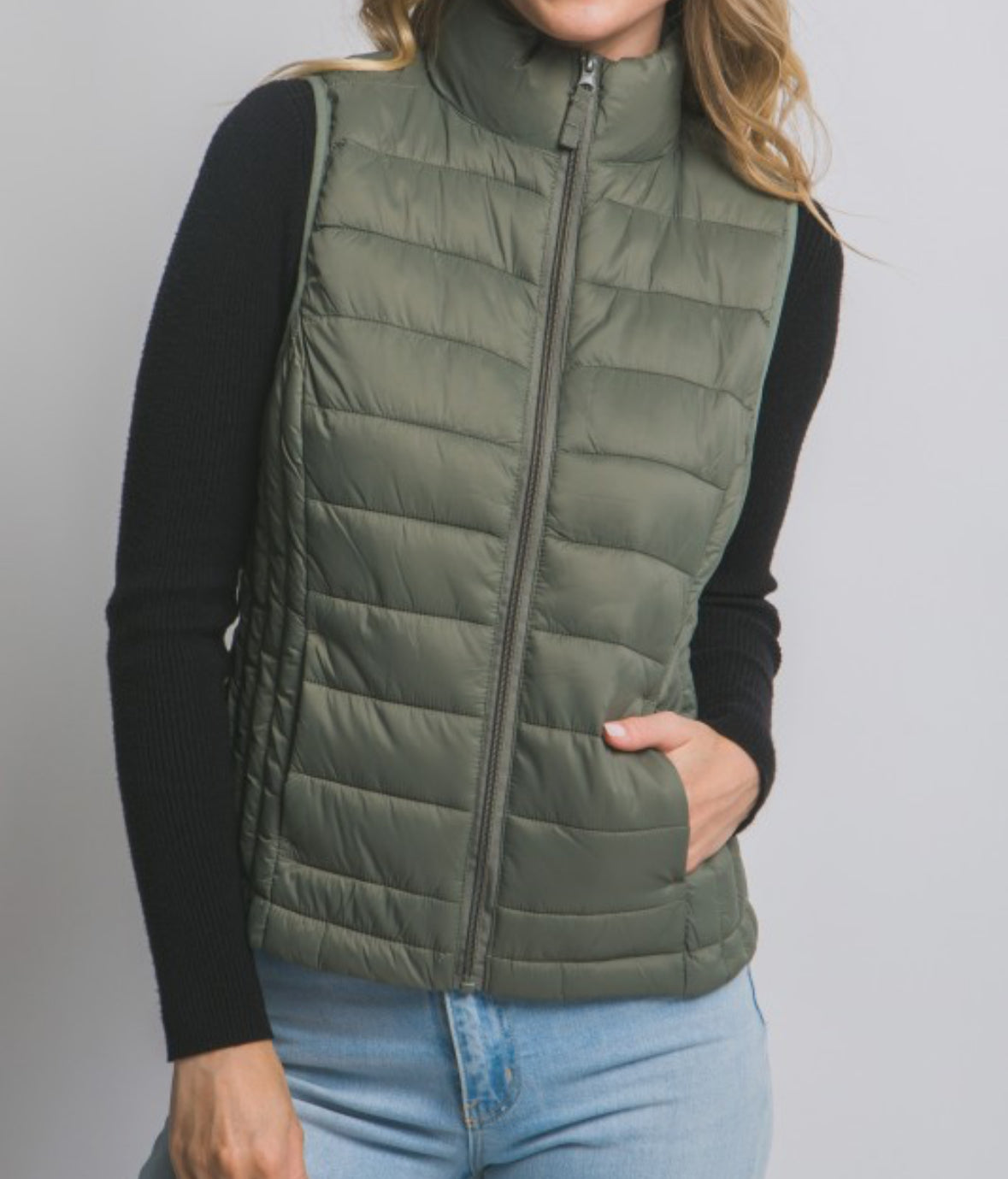 Light Weight Down Packable Puffer Vest