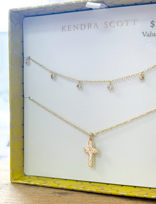 Amelia Cross Necklace Gift Set