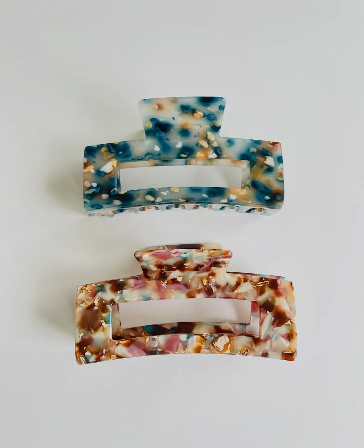 Mega Marble Hair Clip