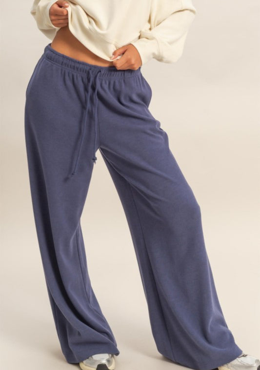 Dusty Indigo Sweat Pants
