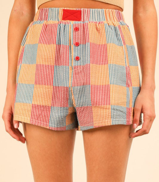 Red Mix Boxer Shorts