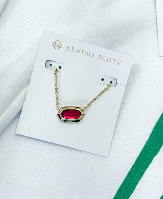 Gold Carmine Red Illusion