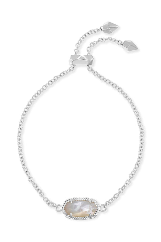 Elaina Delicate Chain Bracelet- IVORY MOTHER OF PEARL