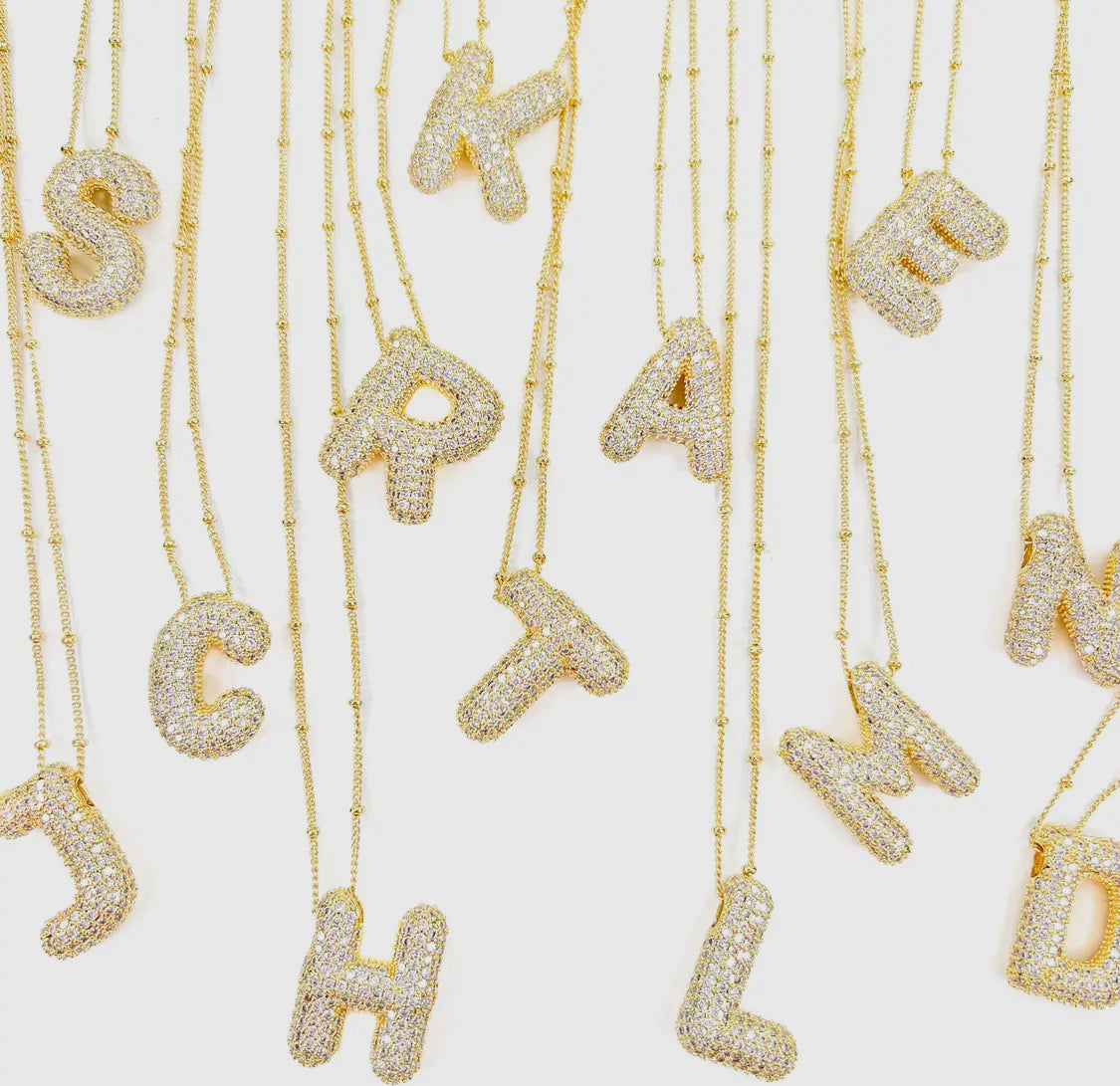 Savvy Bling Diamond Bubble Necklace