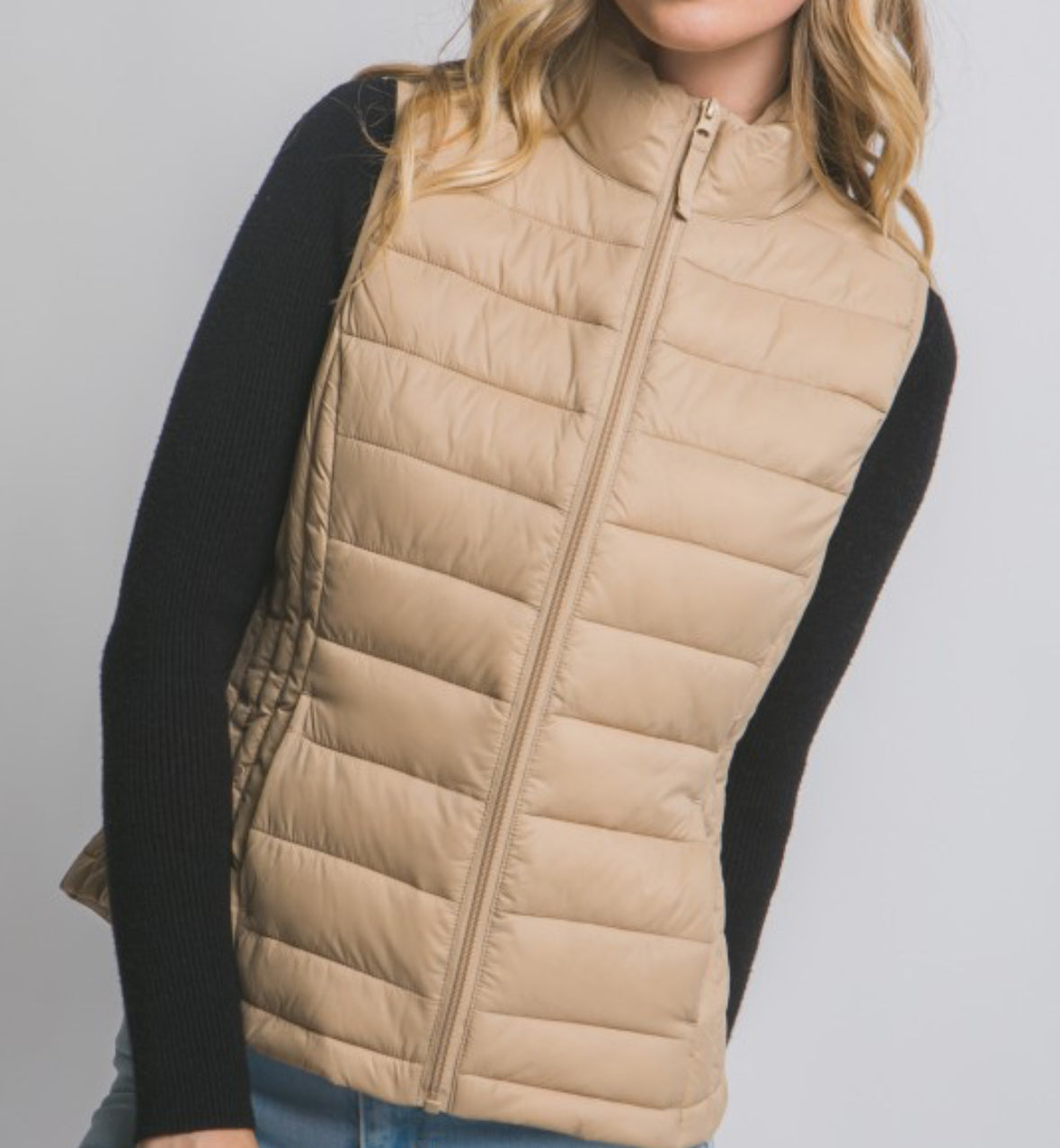 Light Weight Down Packable Puffer Vest