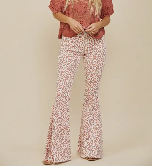 Leopard Print BellBottoms