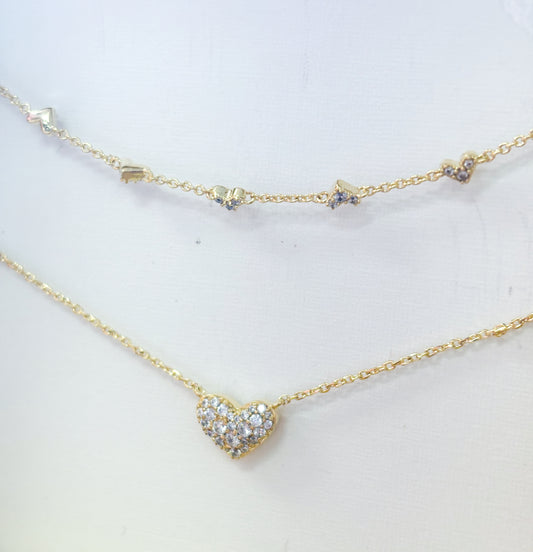 Ari and Haven Heart Necklace Gift Set