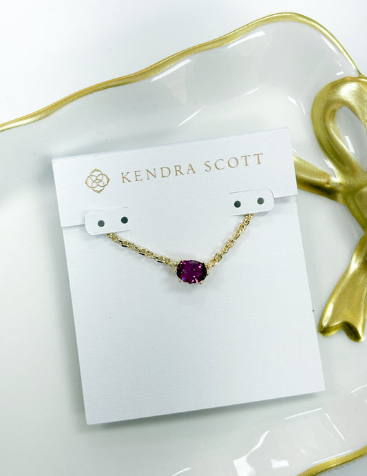 Cailin Gold Purple Crystal