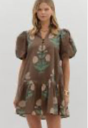 Brown ENTRO Fall Floral