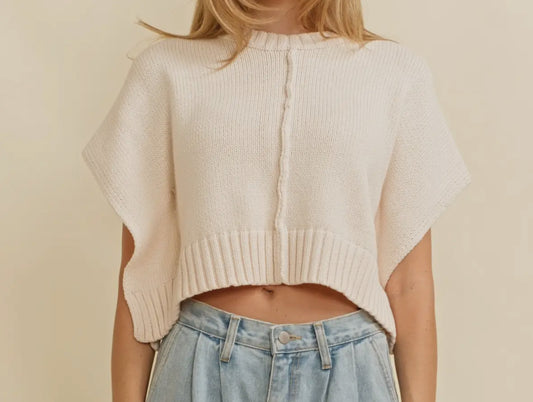 Cropped Sleeveless Top