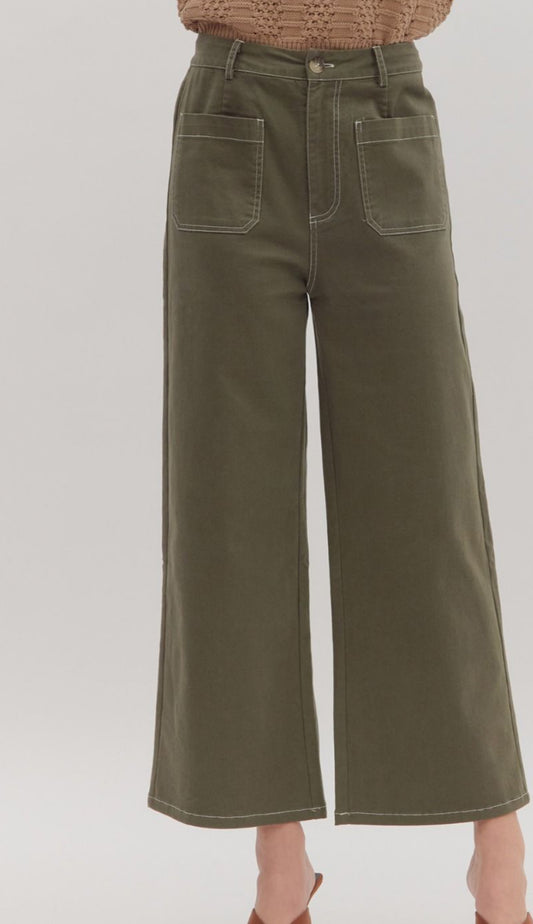 Olive ENTRO Pants