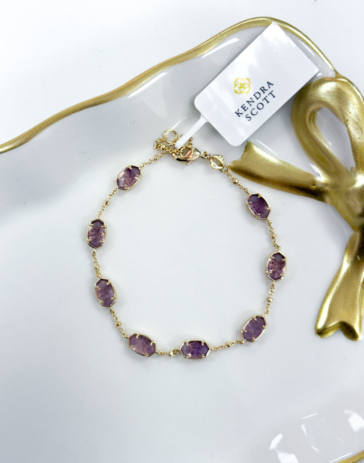 Emilie Amethyst Bracelet