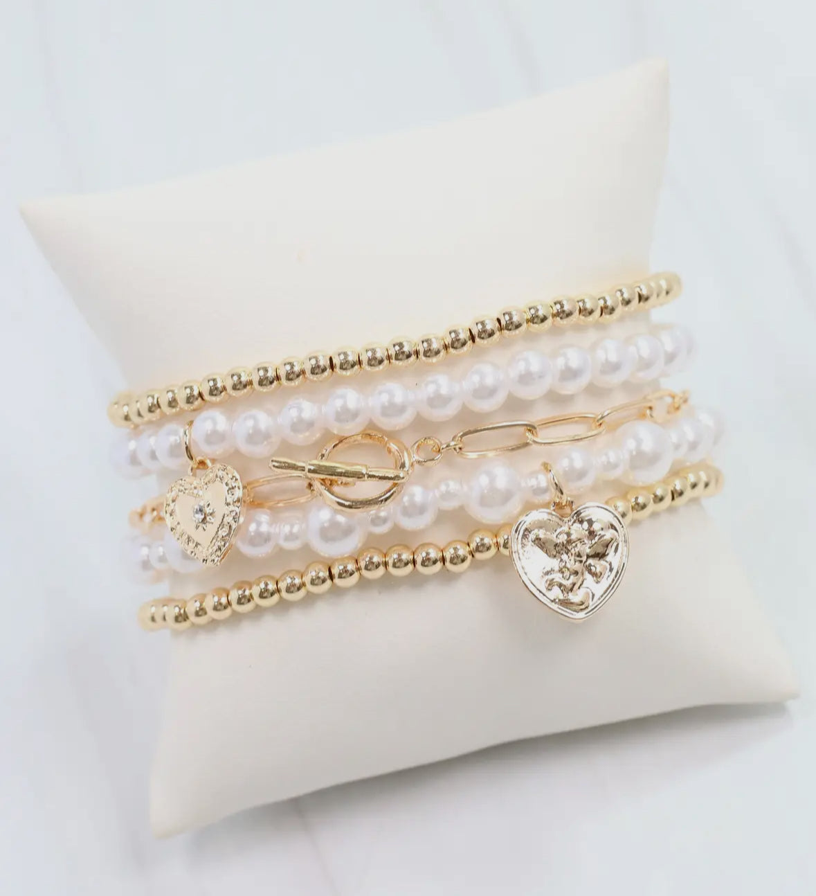 Randy Pearl Bracelet Set