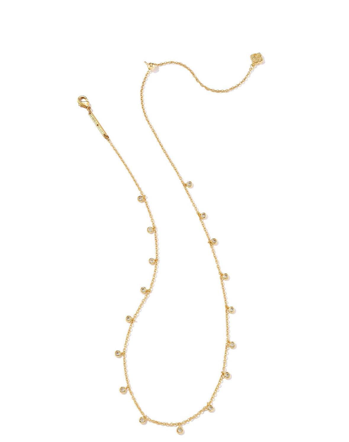 Amelia Chain Necklace – Gold Metal