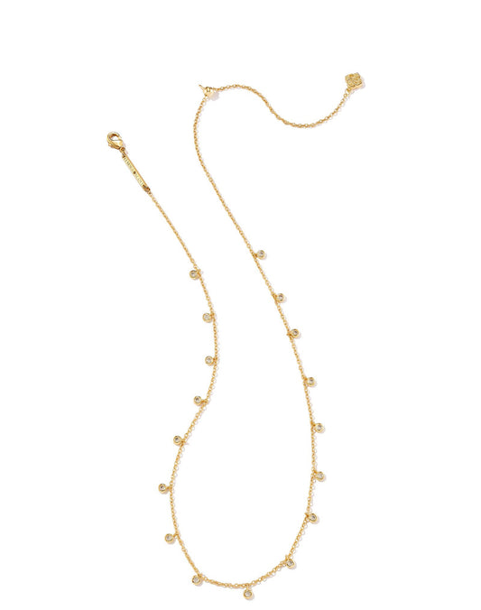 Amelia Chain Necklace – Gold Metal
