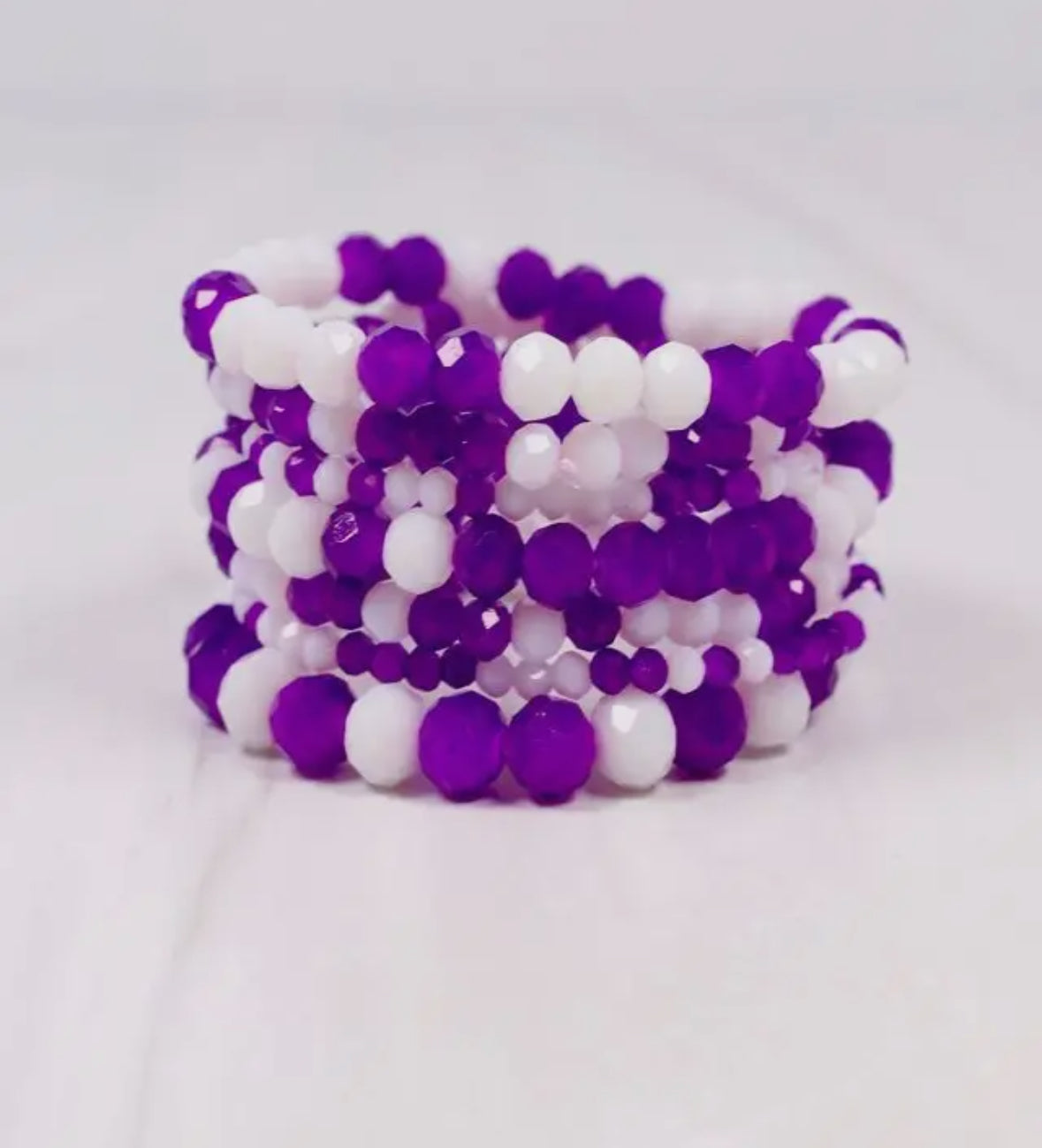 Caroline Hill Purple Bracelet Stack