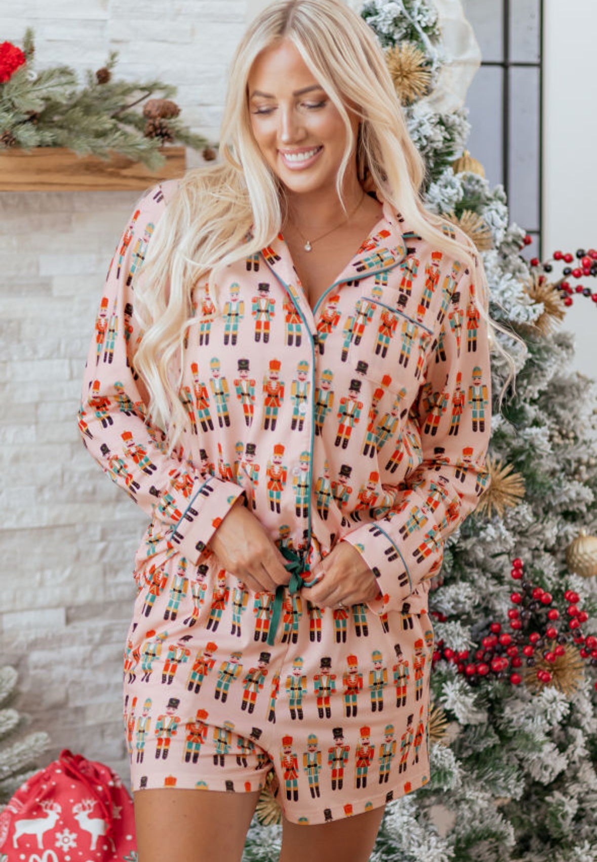 Pink Nutcracker PJ Set