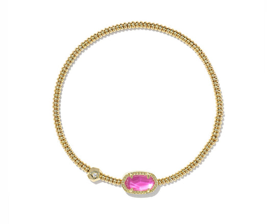GRAYSON STRETCH BRACELET GOLD AZALEA ILLUSION