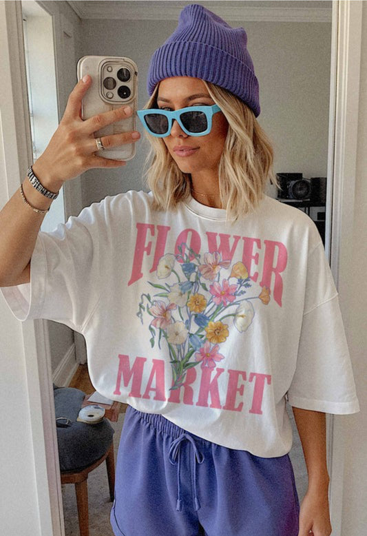 Flower Market Tee