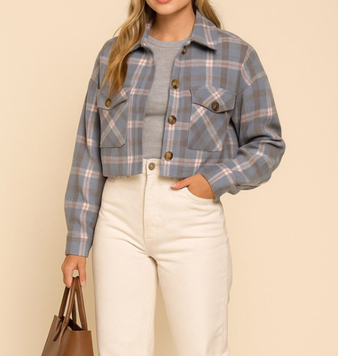 Cropped Flannel
