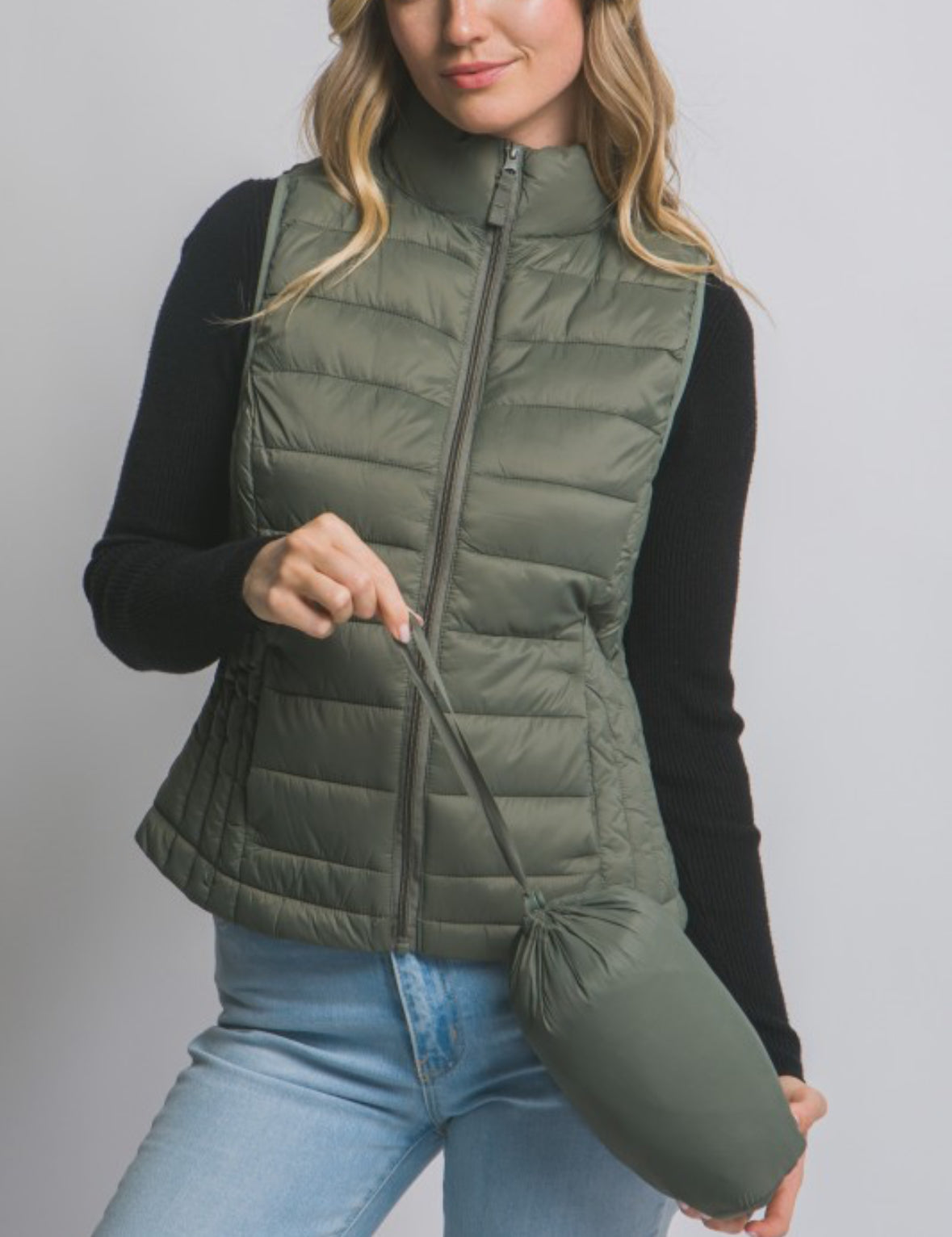 Light Weight Down Packable Puffer Vest