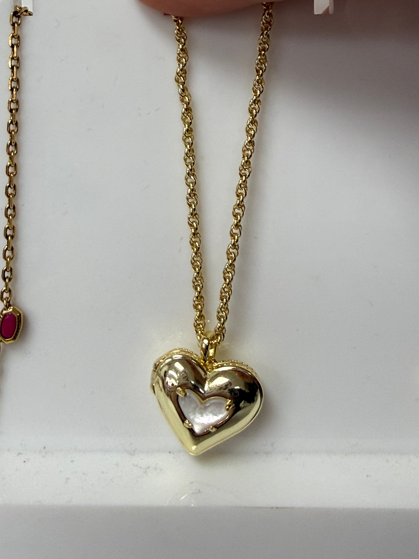 ARI PUFFY HEART L GOLD KS