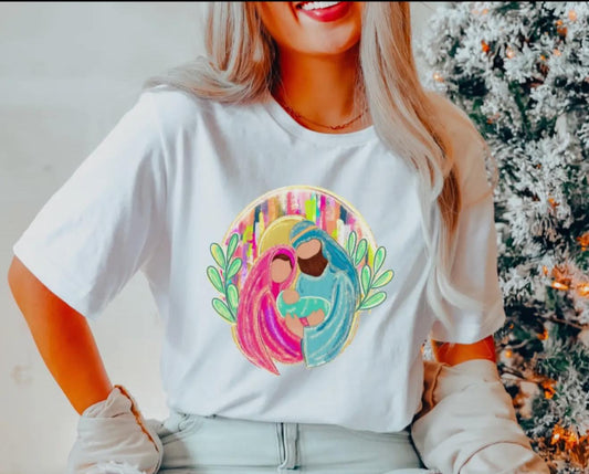 Watercolor Christian Tee