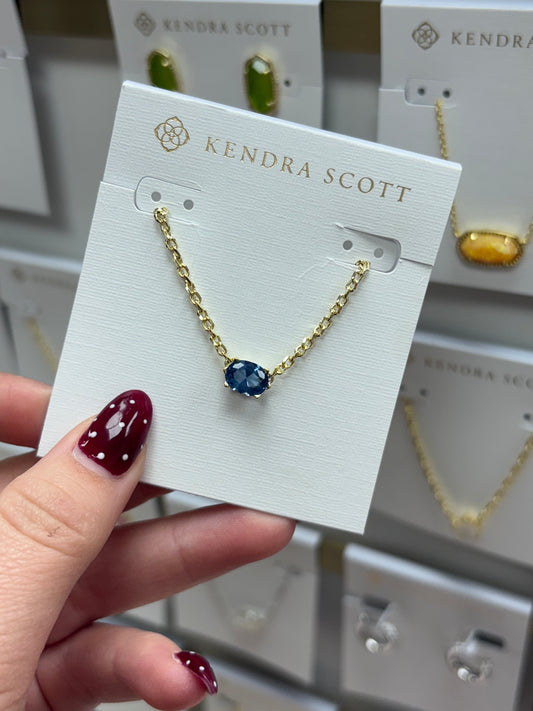 Cailin Blue Violet Necklace