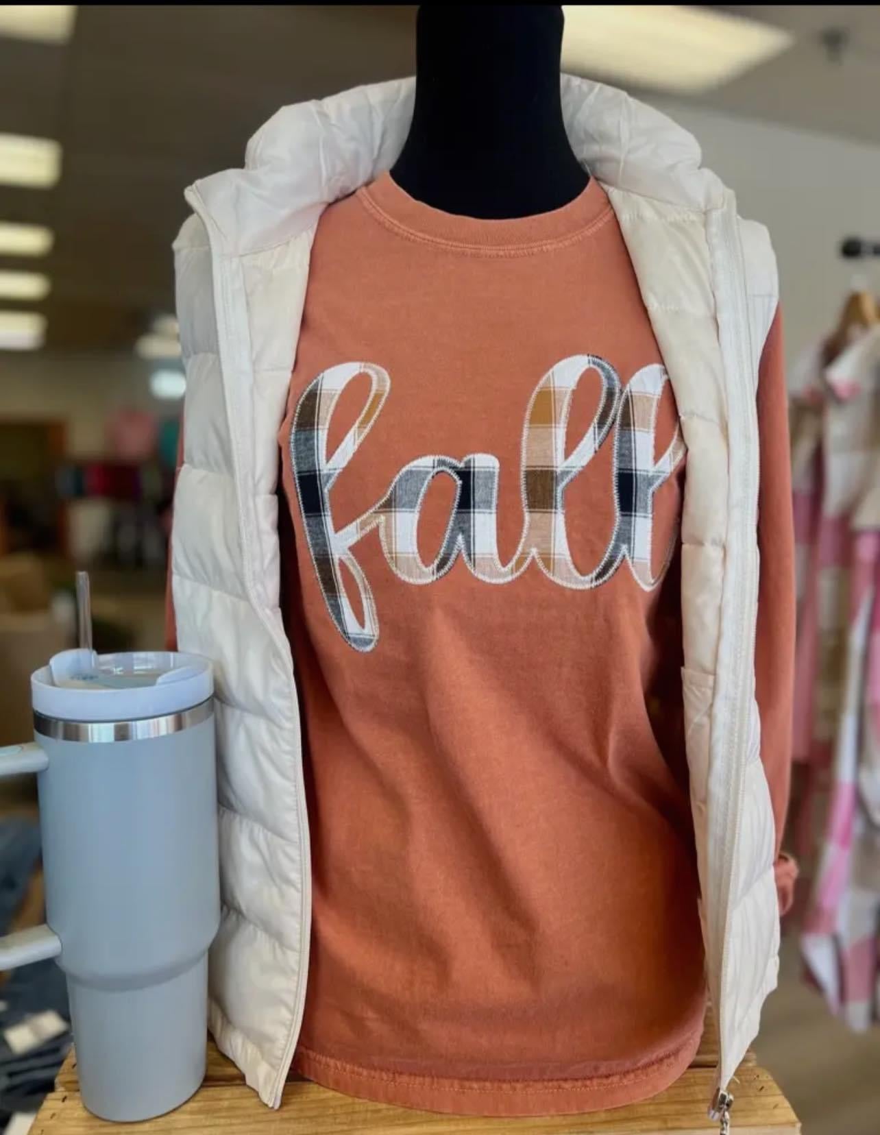 Orange Fall Long Sleeve