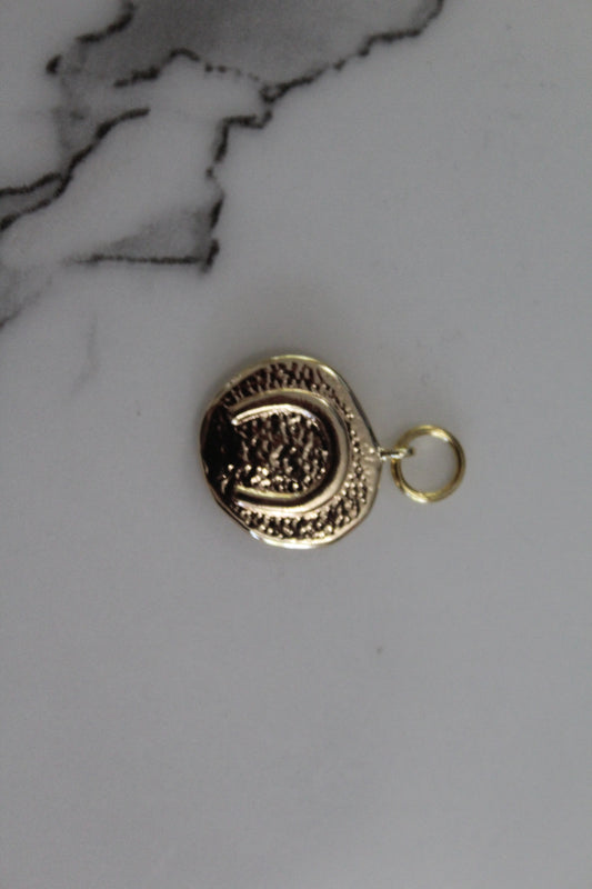 Horse and Horse Shoe Pendant