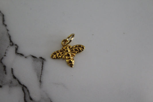 Gold Bee Charm