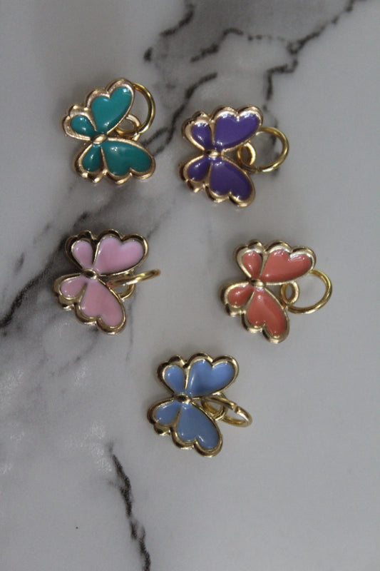 Colorful Butterfly Charms