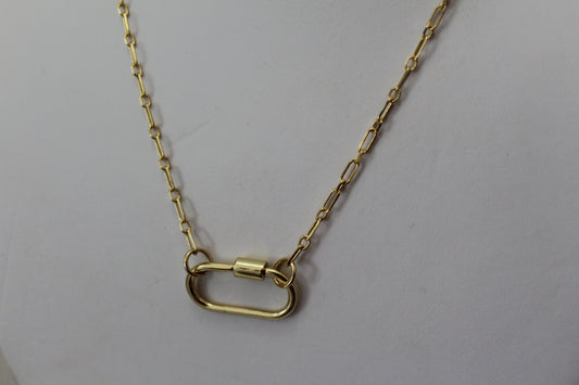 Madilyn With Paper Clip Chain