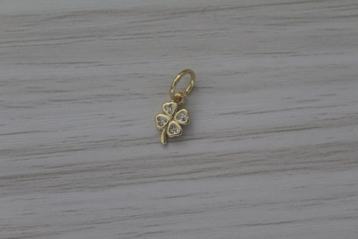 Gold 4 Leaf Clover Charm