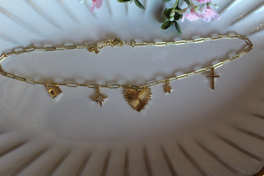 Caroline Hill Haney Charm Necklace