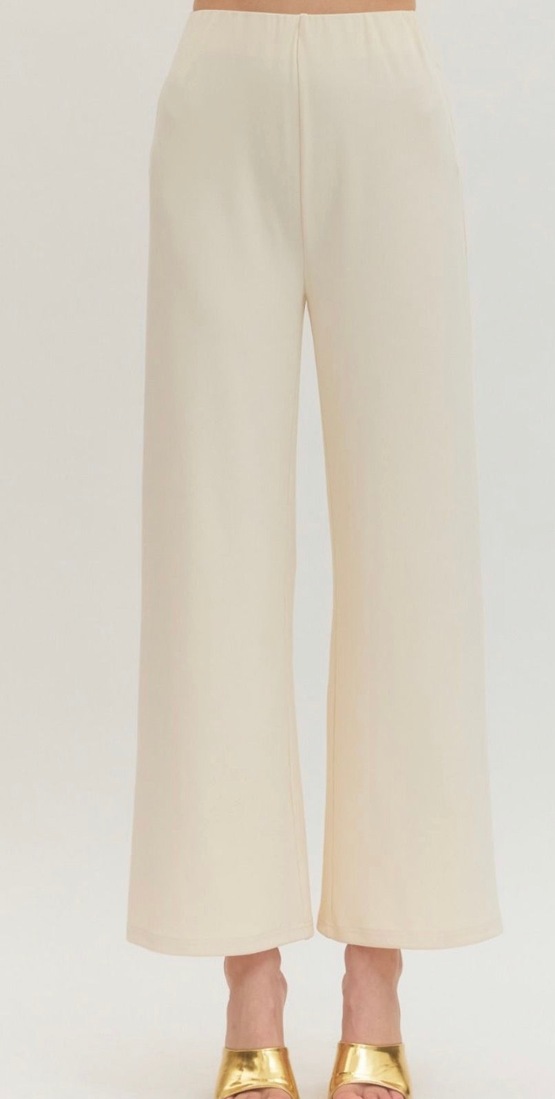 Cream ENTRO Pants
