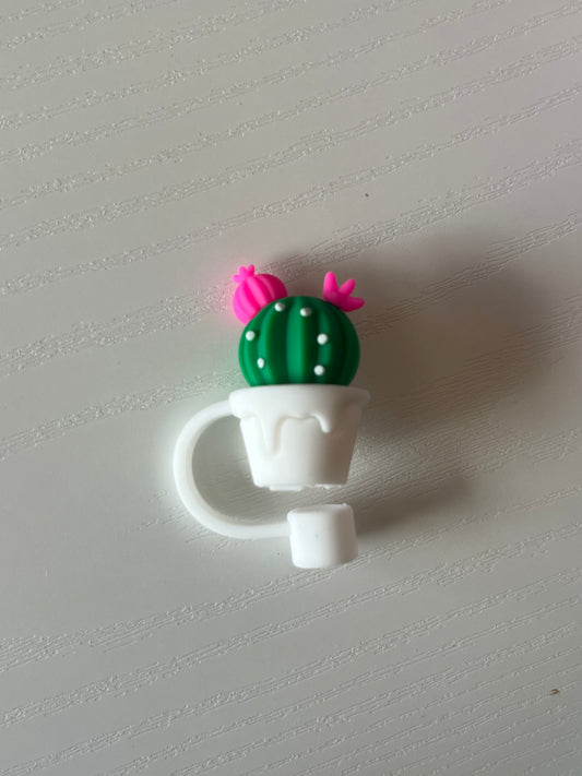 Cactus Straw Toppers