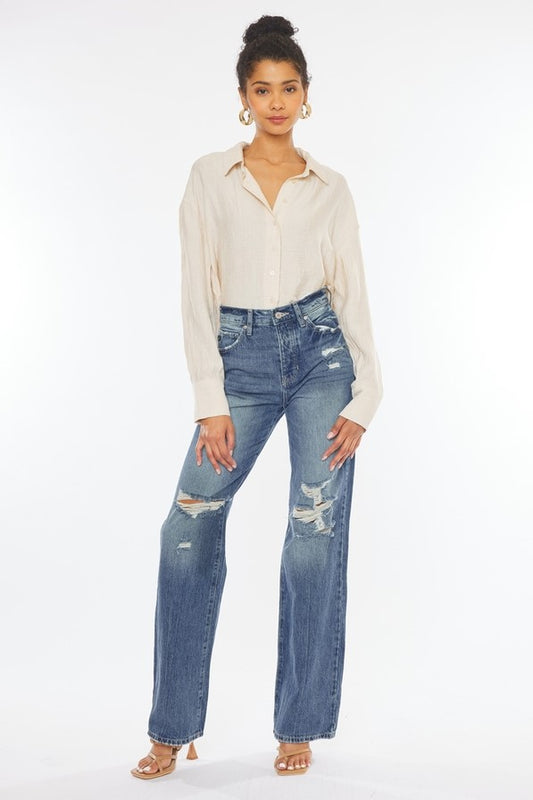 Kan Can Wide Leg Jeans