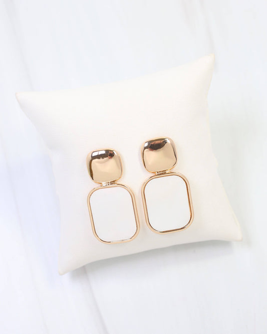 Benton Harbor Drop Earring Mother Of Pearl: Default